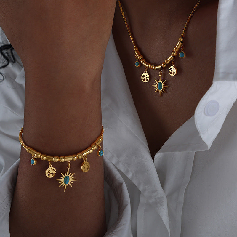 Little Sun Turquoise Set