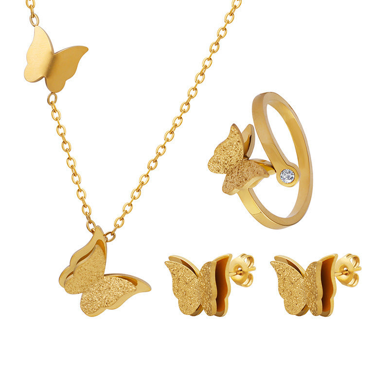 Butterfly Jewelry Set