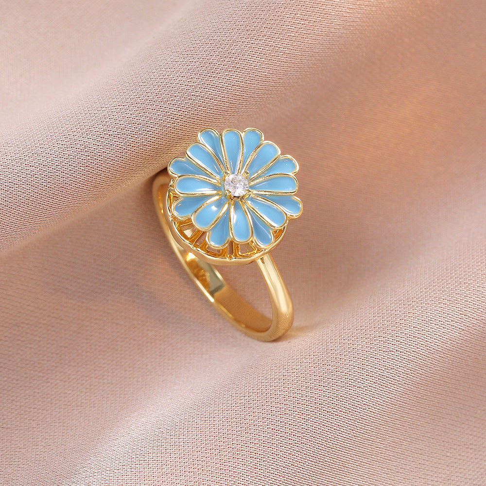 Blue Flower Set 4pcs