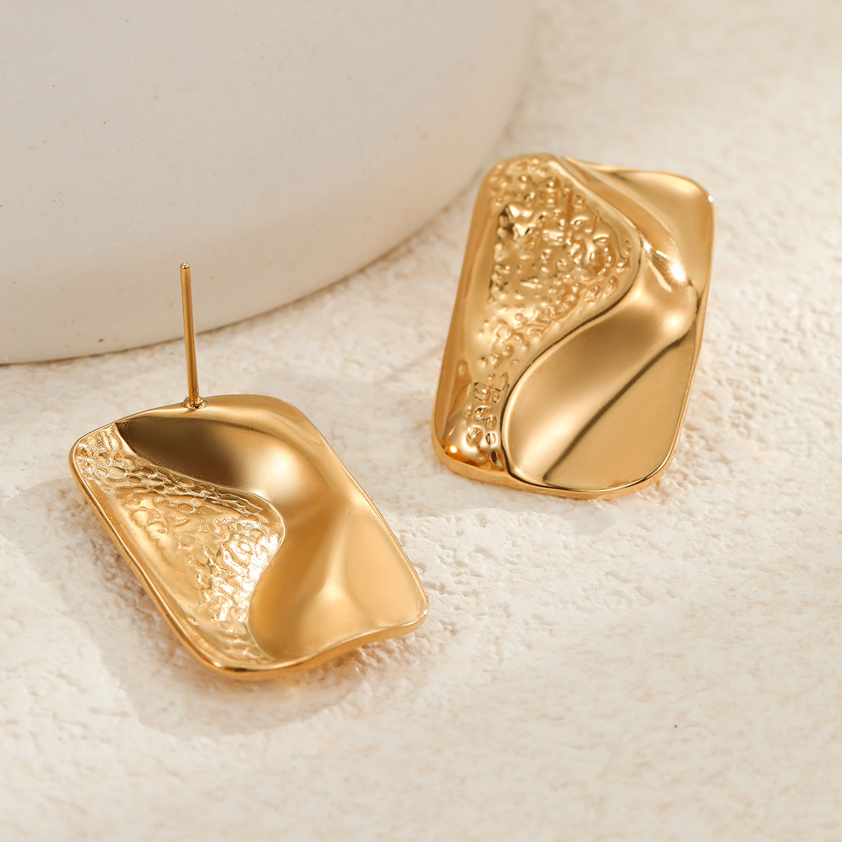 Stainless Steel earrings.
