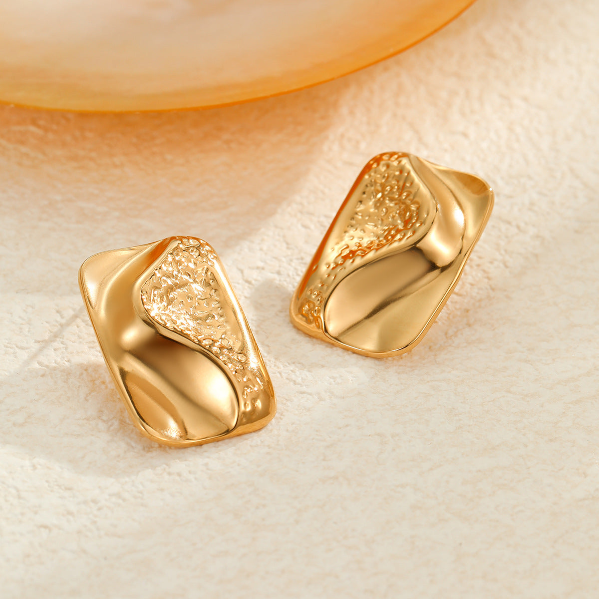 Stainless Steel earrings.