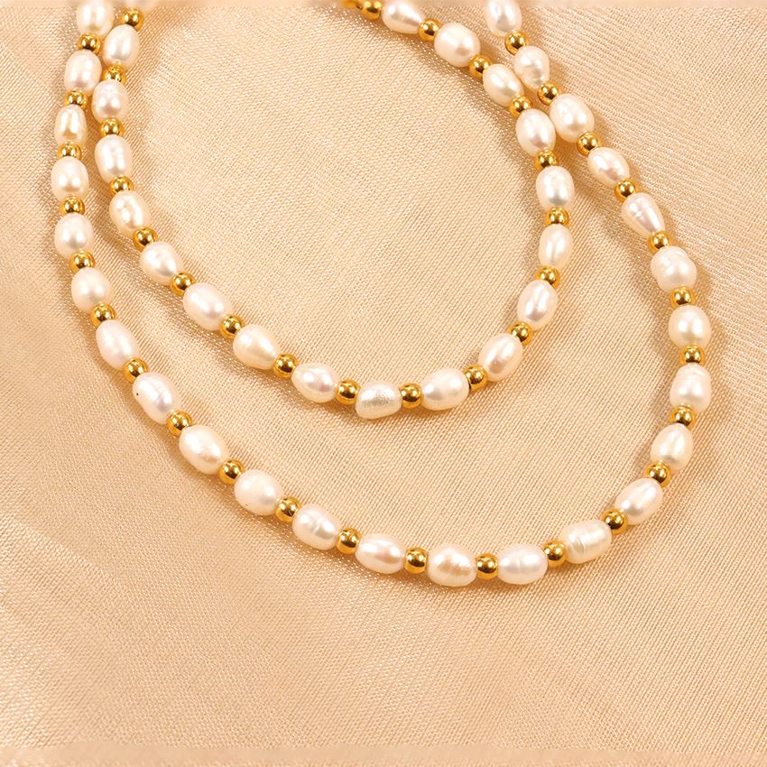 Fresh Water Oval Pearl Set