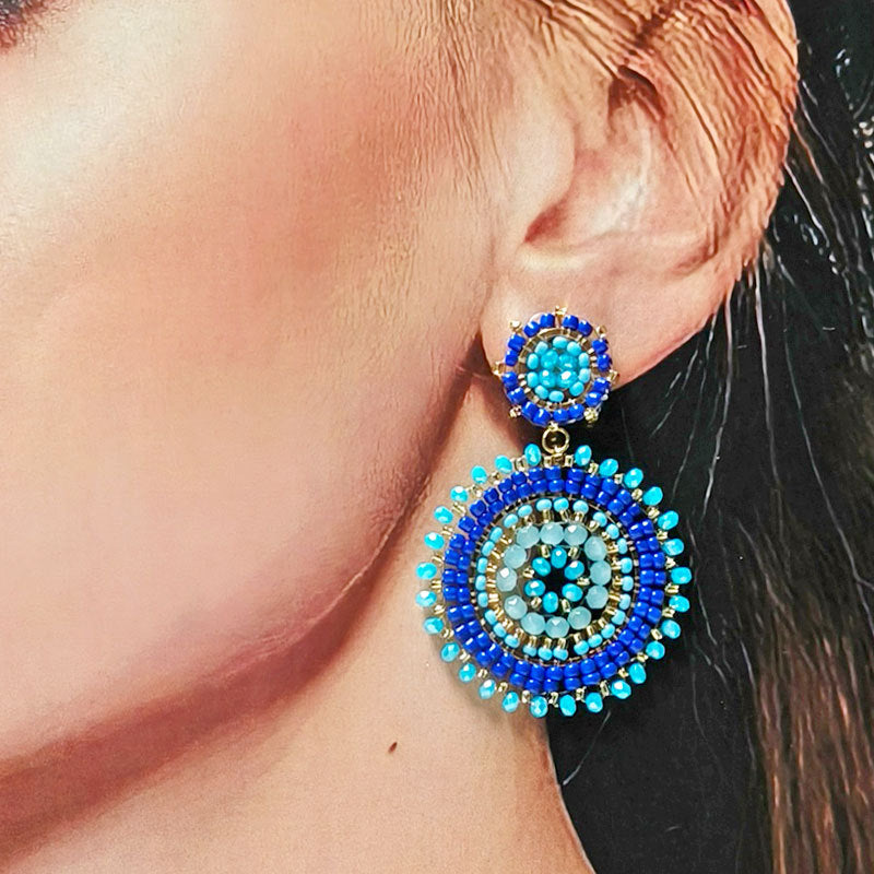 Round Turquoise