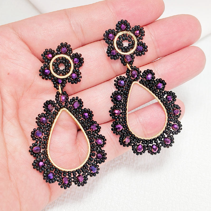 Oval Purple