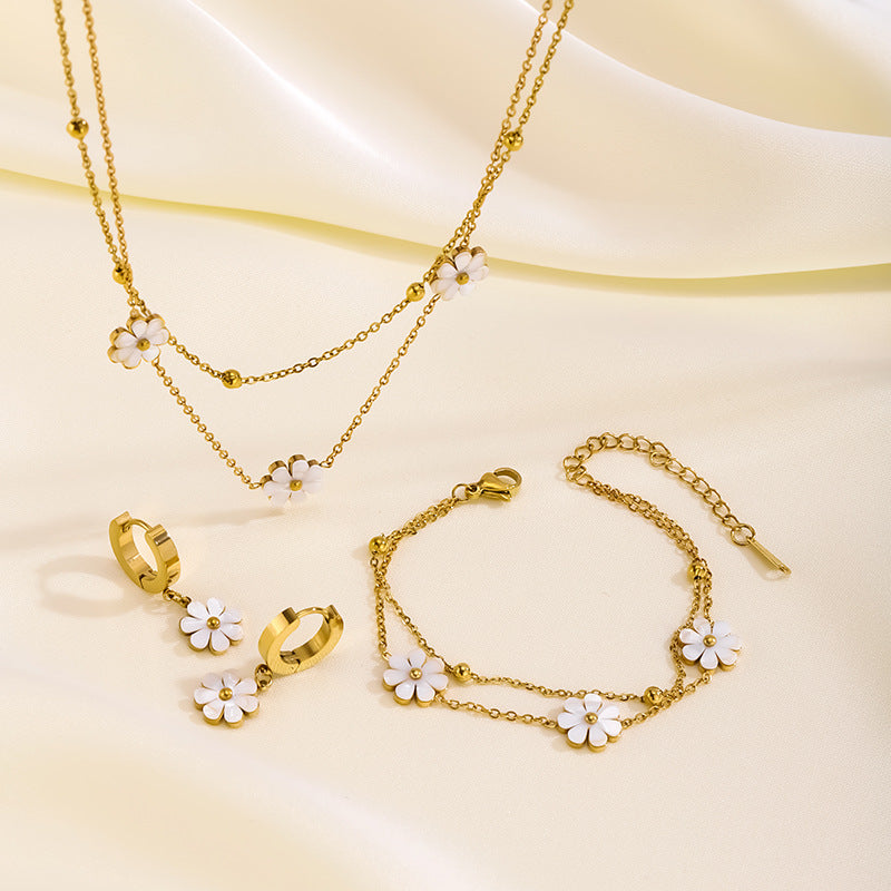 Little White Flower Set