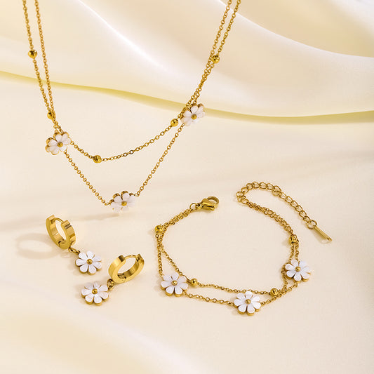 Little White Flower Set