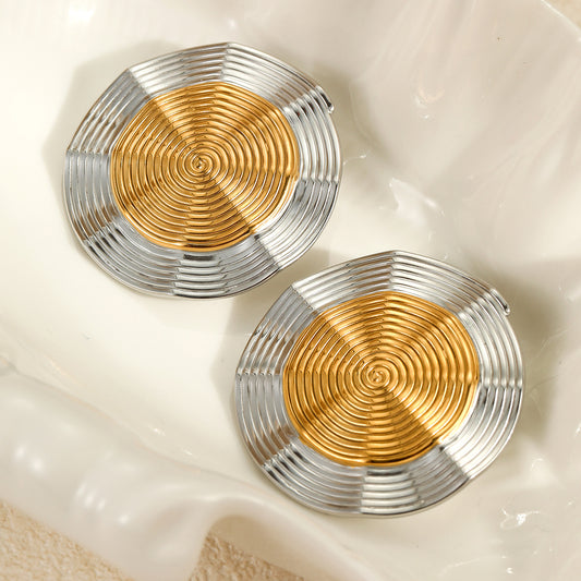 Stainless Steel earrings.