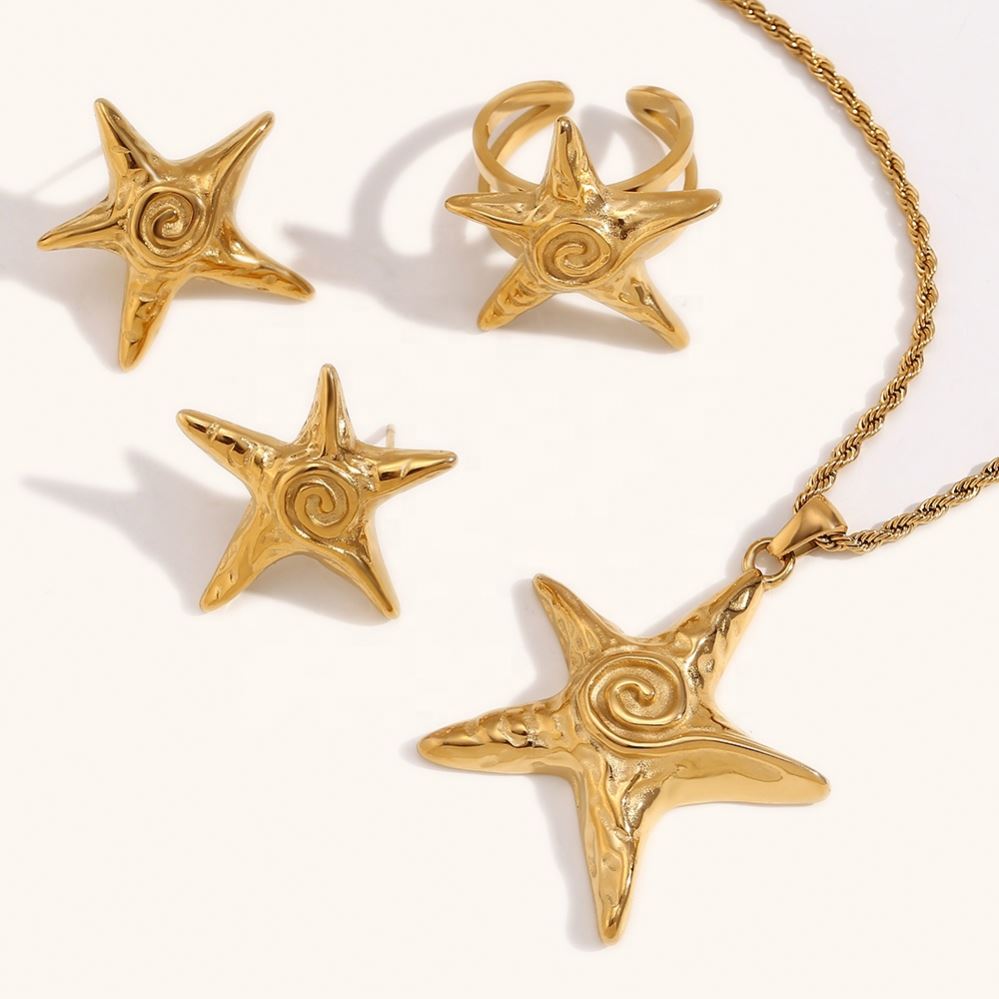 Starfish  Stainless Steel Set