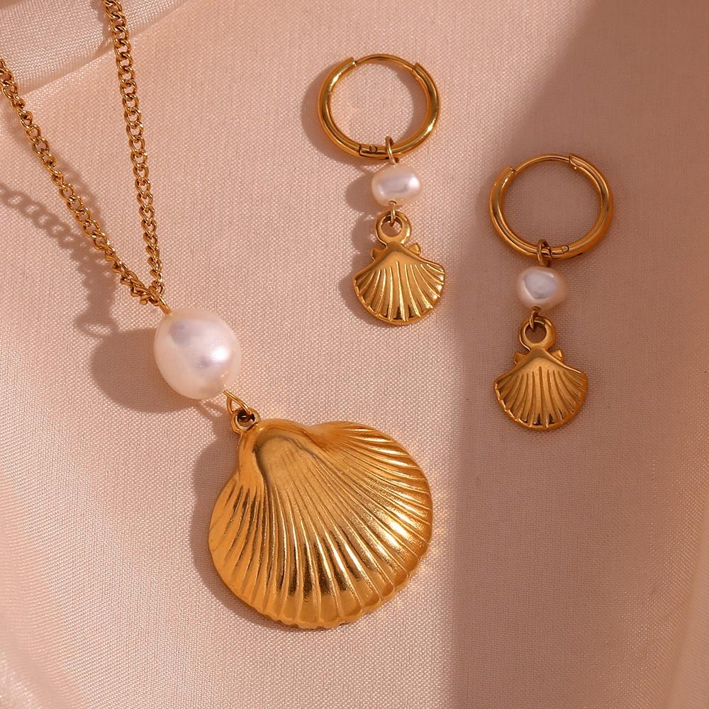 Shell Design Stainless Steel Set