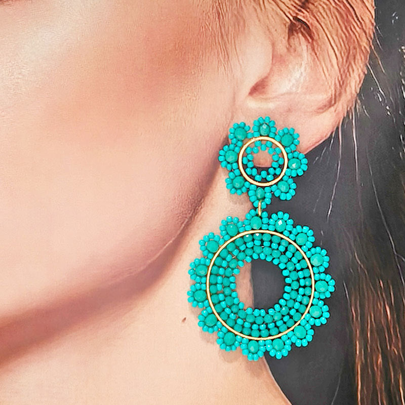 Round Turquoise