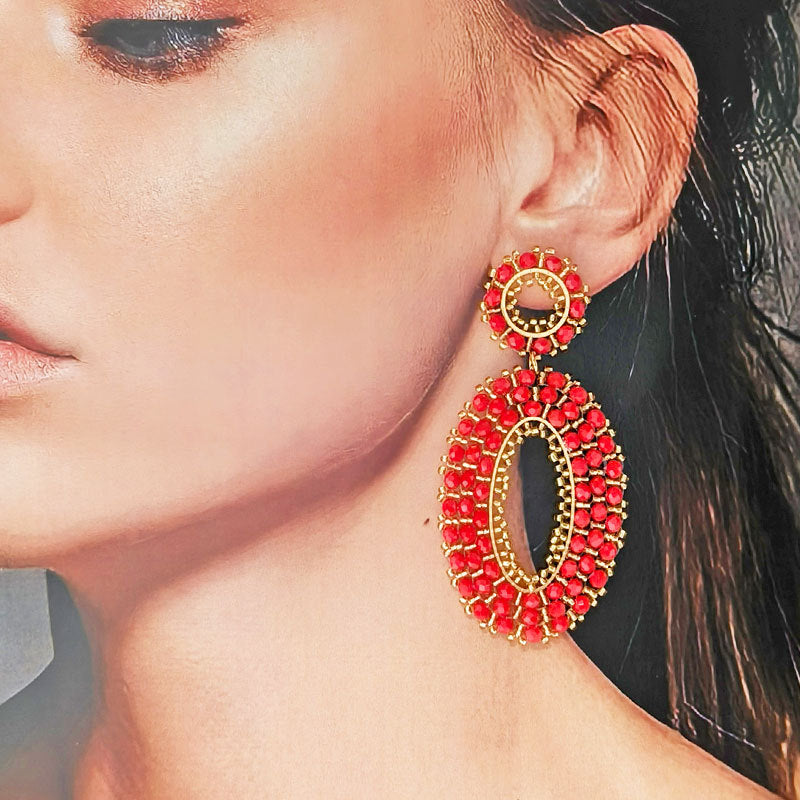 Oval Red