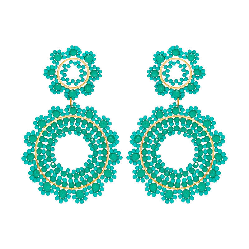 Round Turquoise